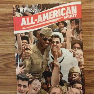 Book Reminisce ALL-AMERICAN SPIRIT Hardcover Unread 11" x 8 1/2" VIntage Picture